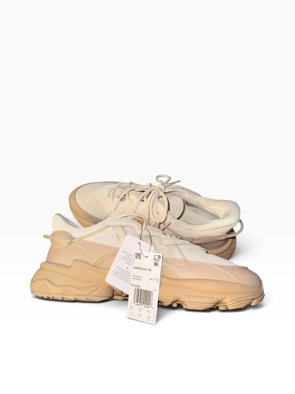 Adidas Osweego TR wonder white/ magic beige 11 11.5 NEW NIB